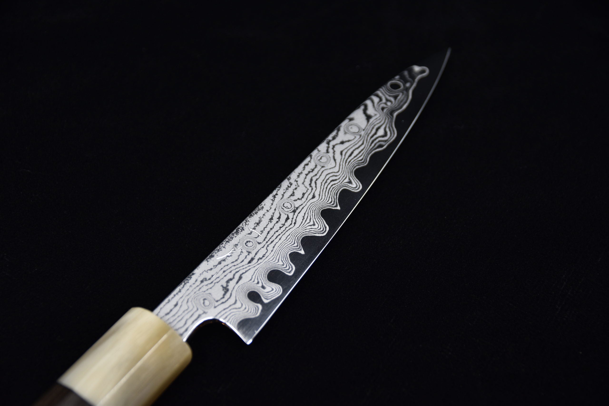 Hitohira Kikuchiyo Yohei Tamame Petty 135mm Bois d'ébène