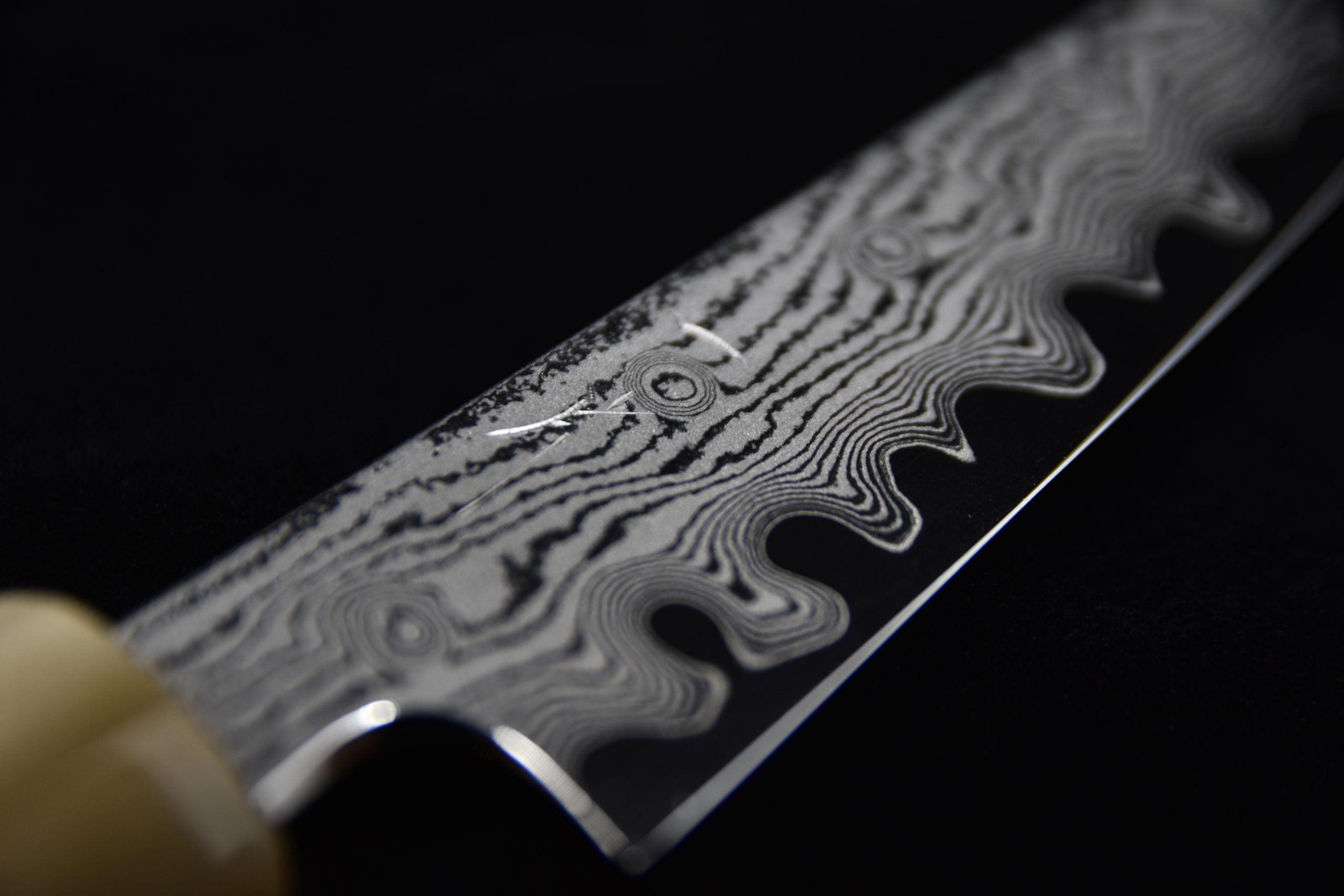 Hitohira Kikuchiyo Yohei Tamame Petty 135mm Bois d'ébène