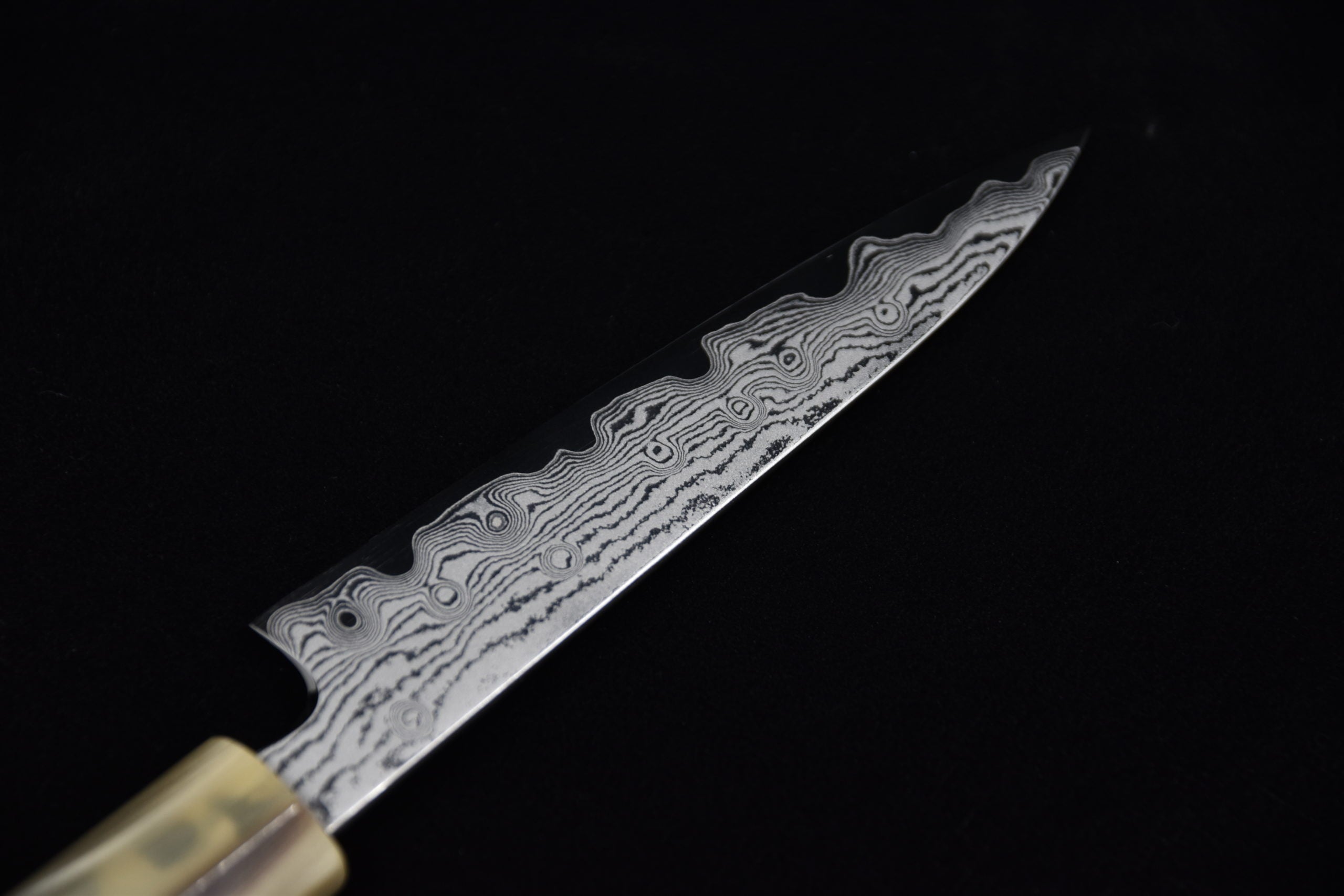 Hitohira Kikuchiyo Yohei Tamame Petty 135mm Bois d'ébène