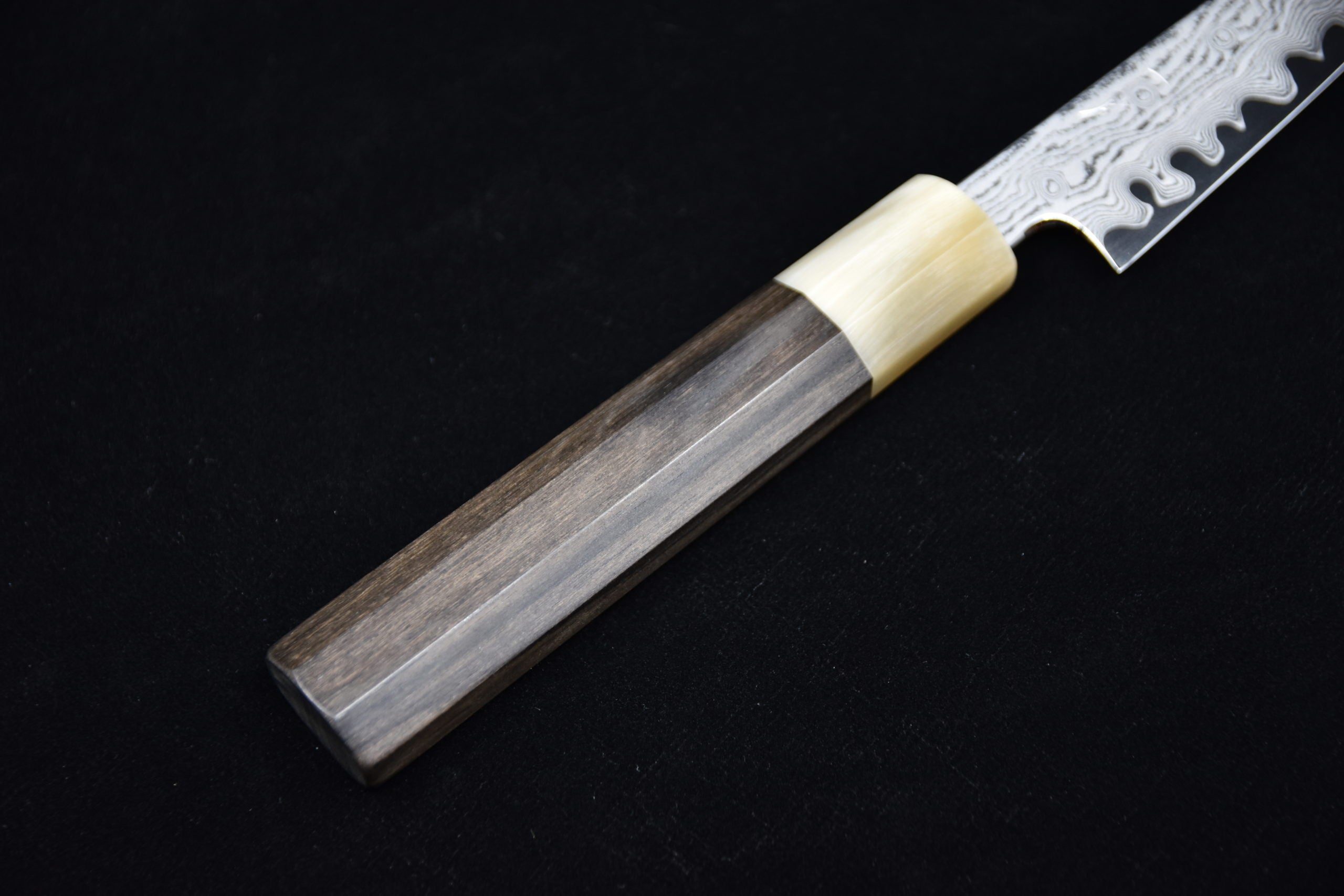 Hitohira Kikuchiyo Yohei Tamame Petty 135mm Bois d'ébène