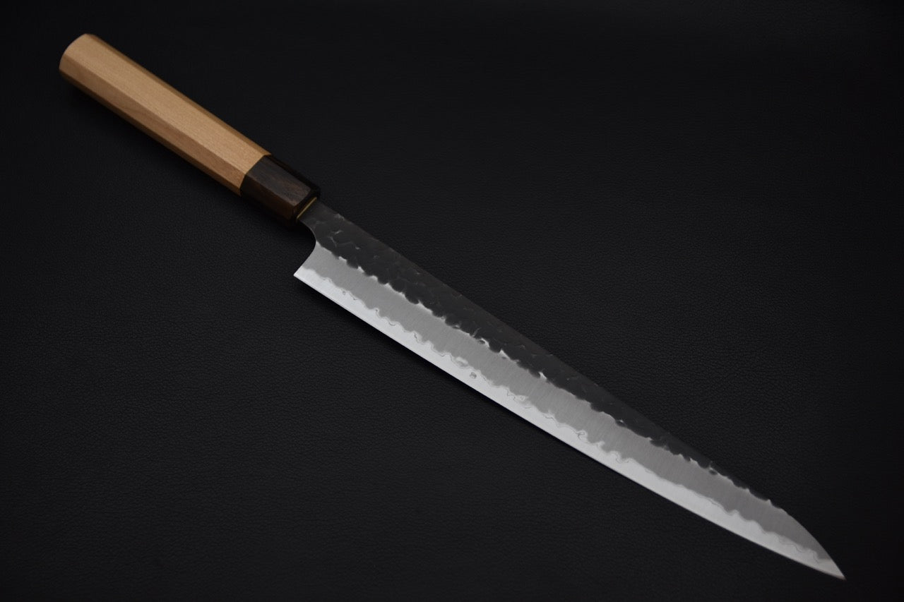Hitohira Futana SB Kuro Tsuchime Sujihiki 270mm Cerisier