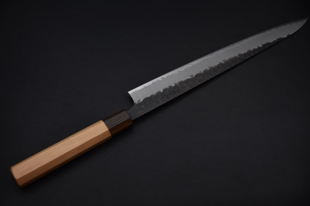 Hitohira Futana SB Kuro Tsuchime Sujihiki 270mm Cerisier