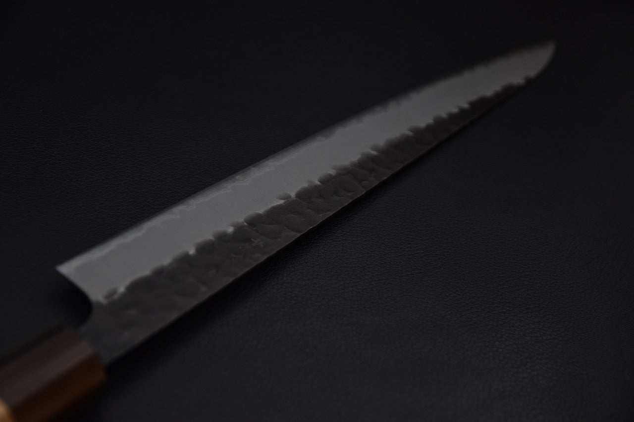Hitohira Futana SB Kuro Tsuchime Sujihiki 270mm Cerisier