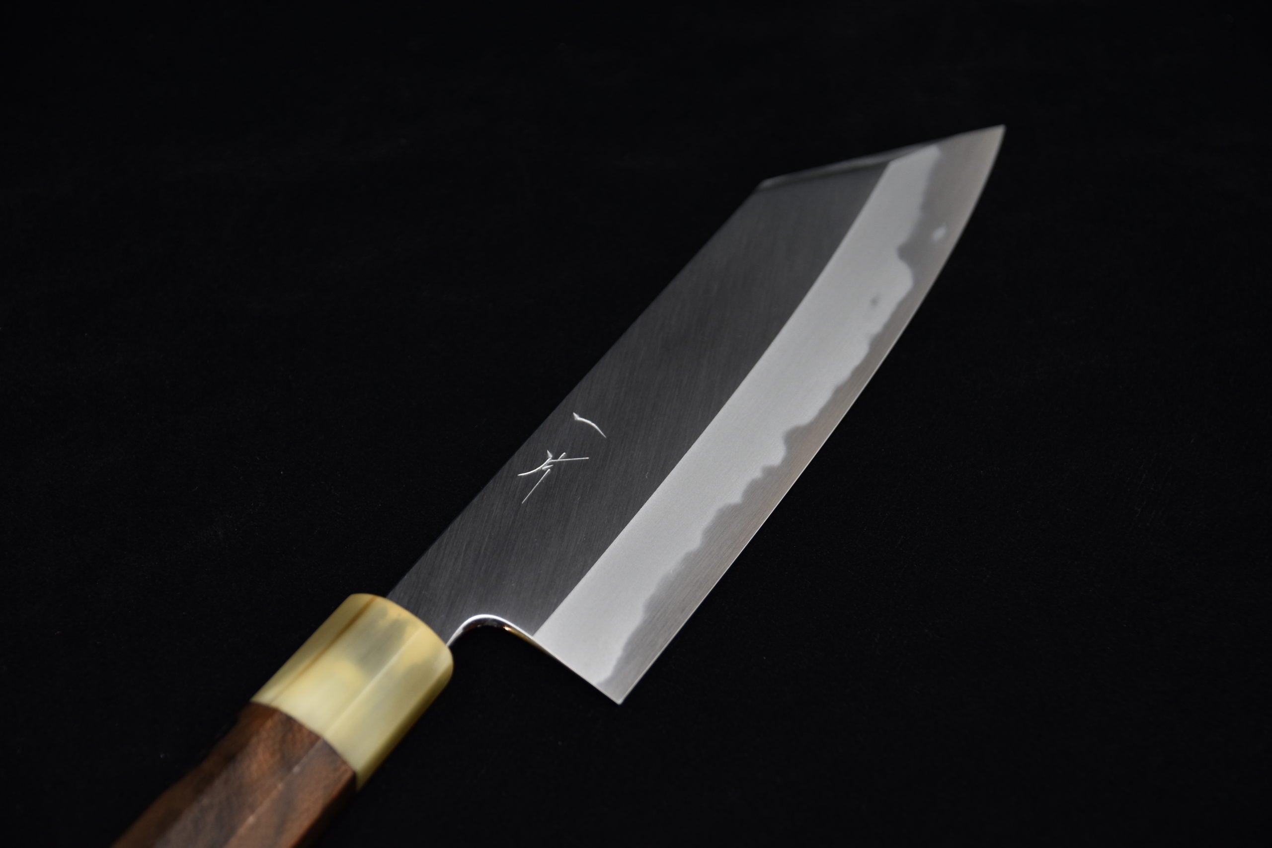 Hitohira Tanaka Kyuzo Aogami #1 Migaki Bunka Ébène de Macassar Taihei