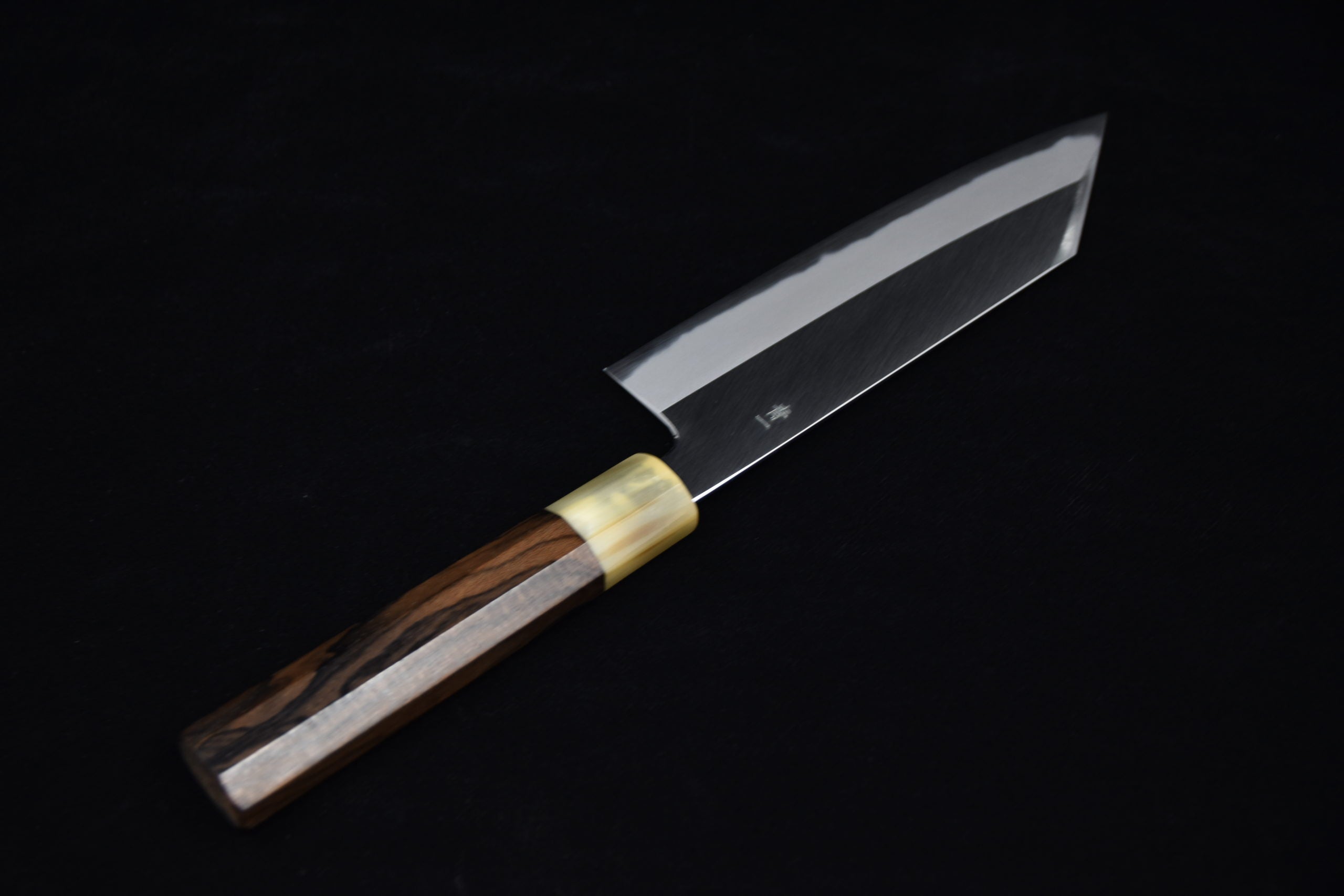 Hitohira Tanaka Kyuzo Aogami #1 Migaki Bunka Ébène de Macassar Taihei