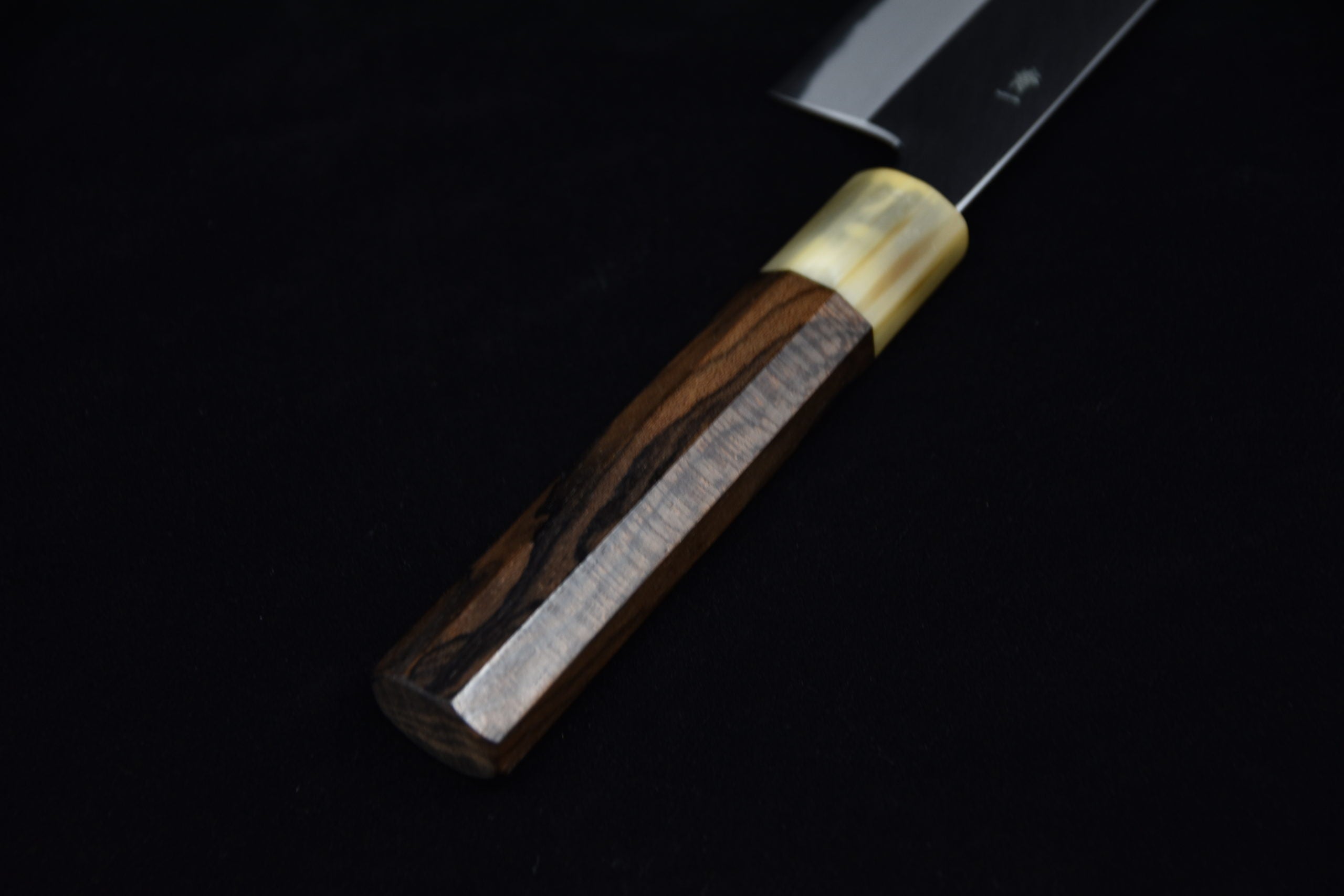 Hitohira Tanaka Kyuzo Aogami #1 Migaki Bunka Ébène de Macassar Taihei