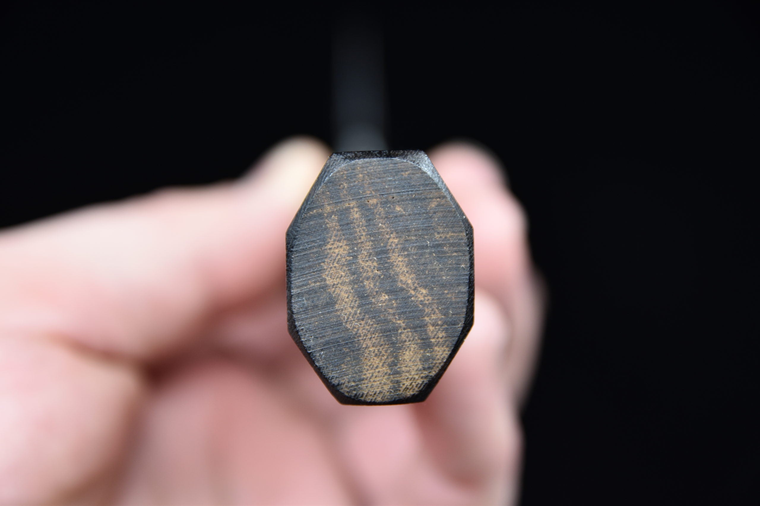 Hitohira Tanaka Kyuzo Aogami #1 Migaki Bunka Ébène de Macassar Taihei