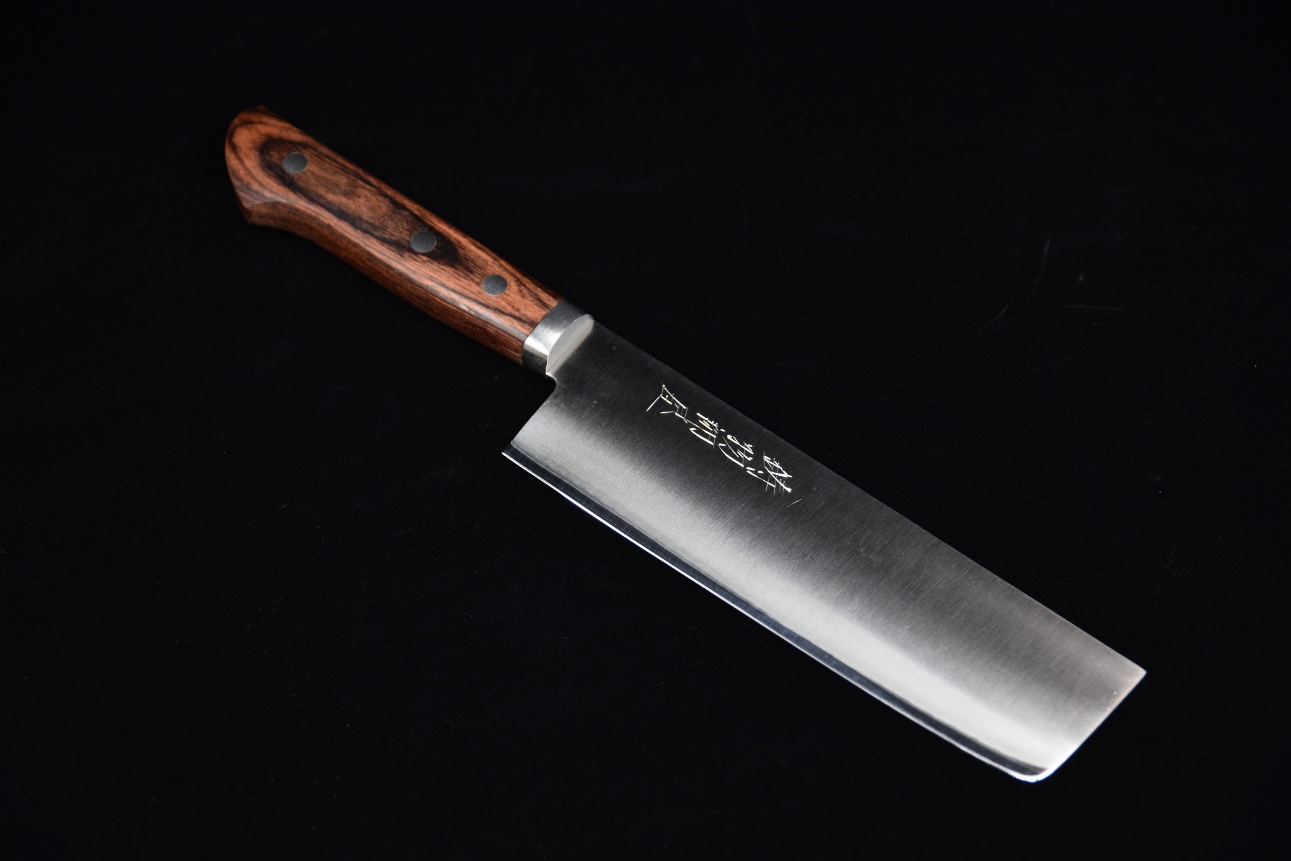 Hitohira Imojiya MZ VG-1 Nakiri 165mm Imitation d'acajou