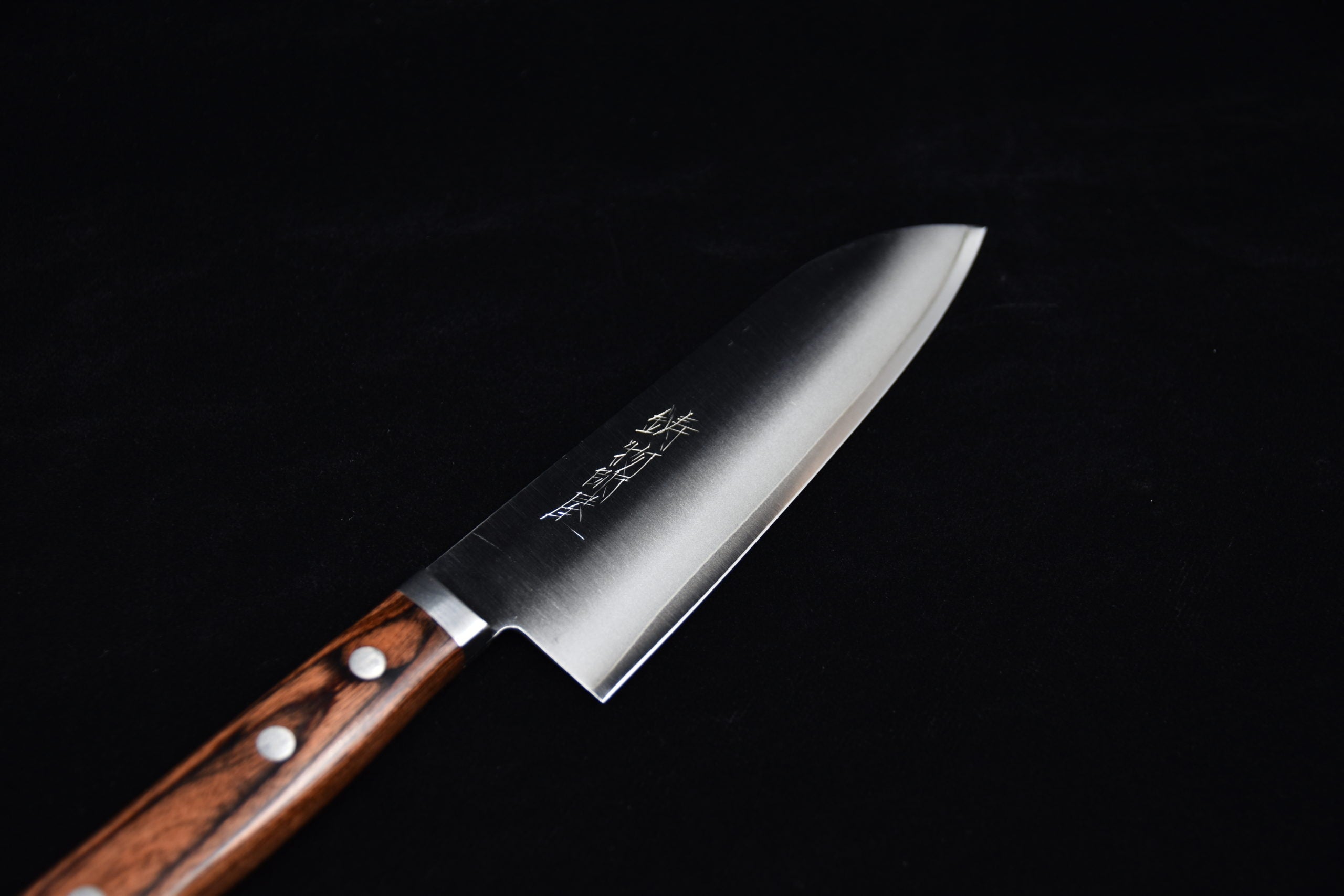 Hitohira Imojiya MZ VG-1 Santoku 165mm Mahogany Imitation
