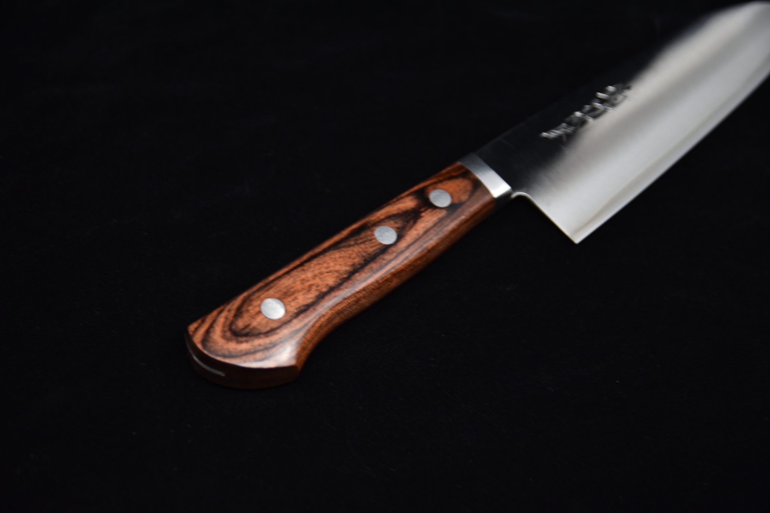 Hitohira Imojiya MZ VG-1 Santoku 165mm Mahogany Imitation