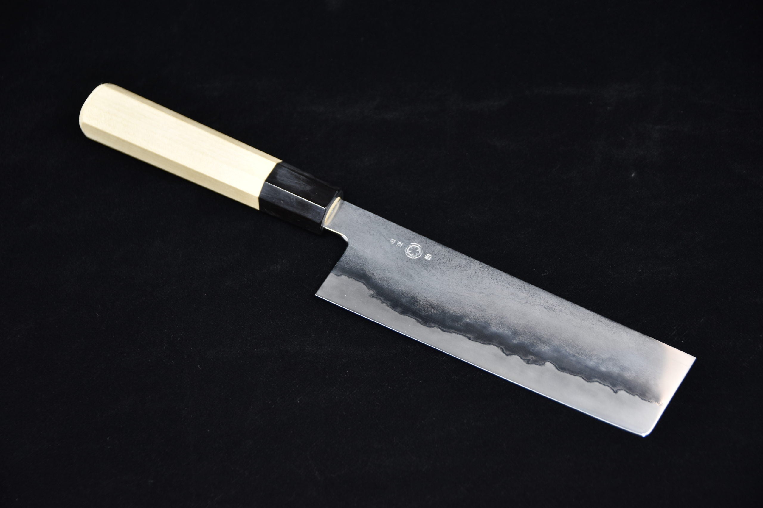 Takada no Hamono Silver #3 Suiboku Nakiri 180mm Bois de Ho