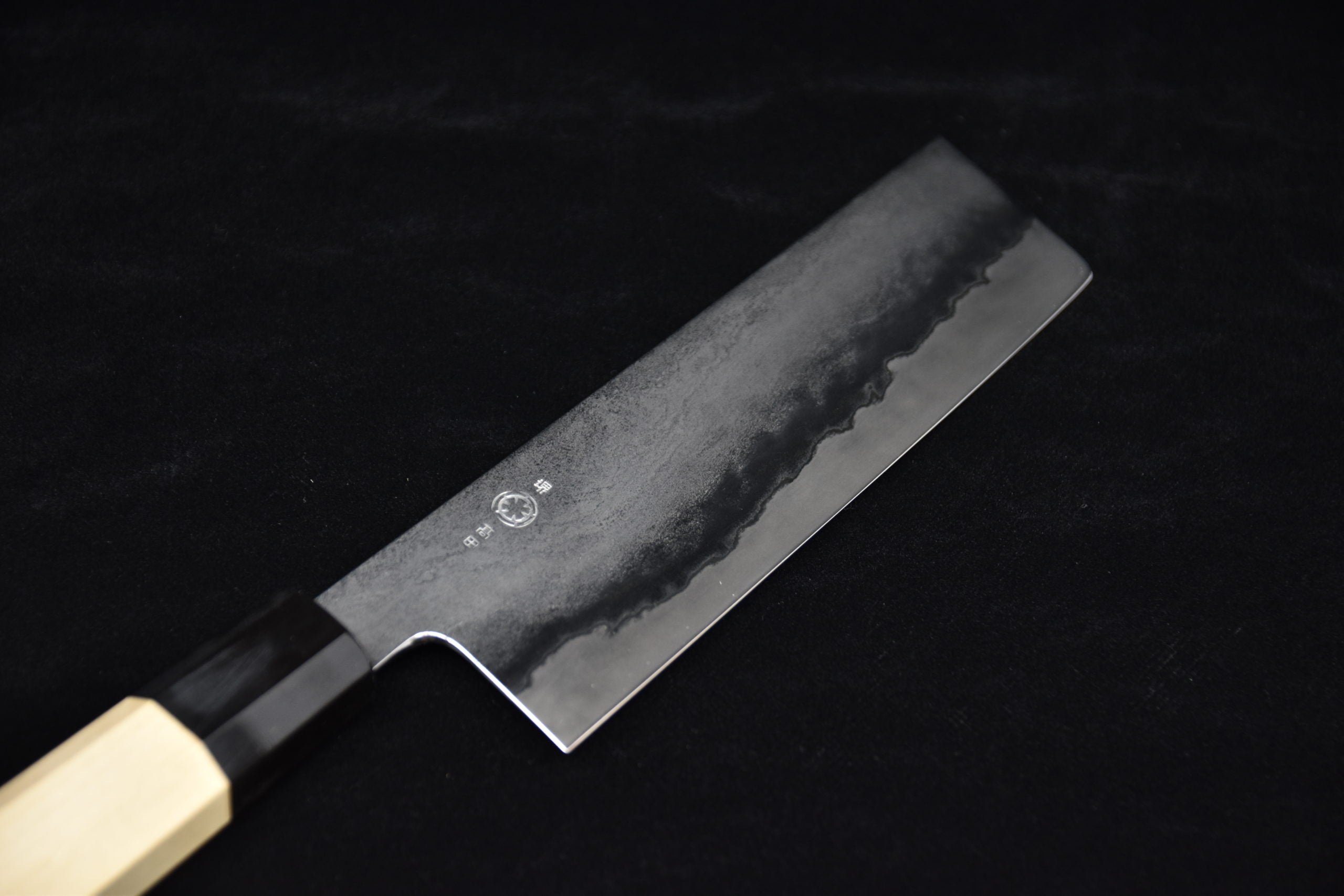 Takada no Hamono Silver #3 Suiboku Nakiri 180mm Bois de Ho