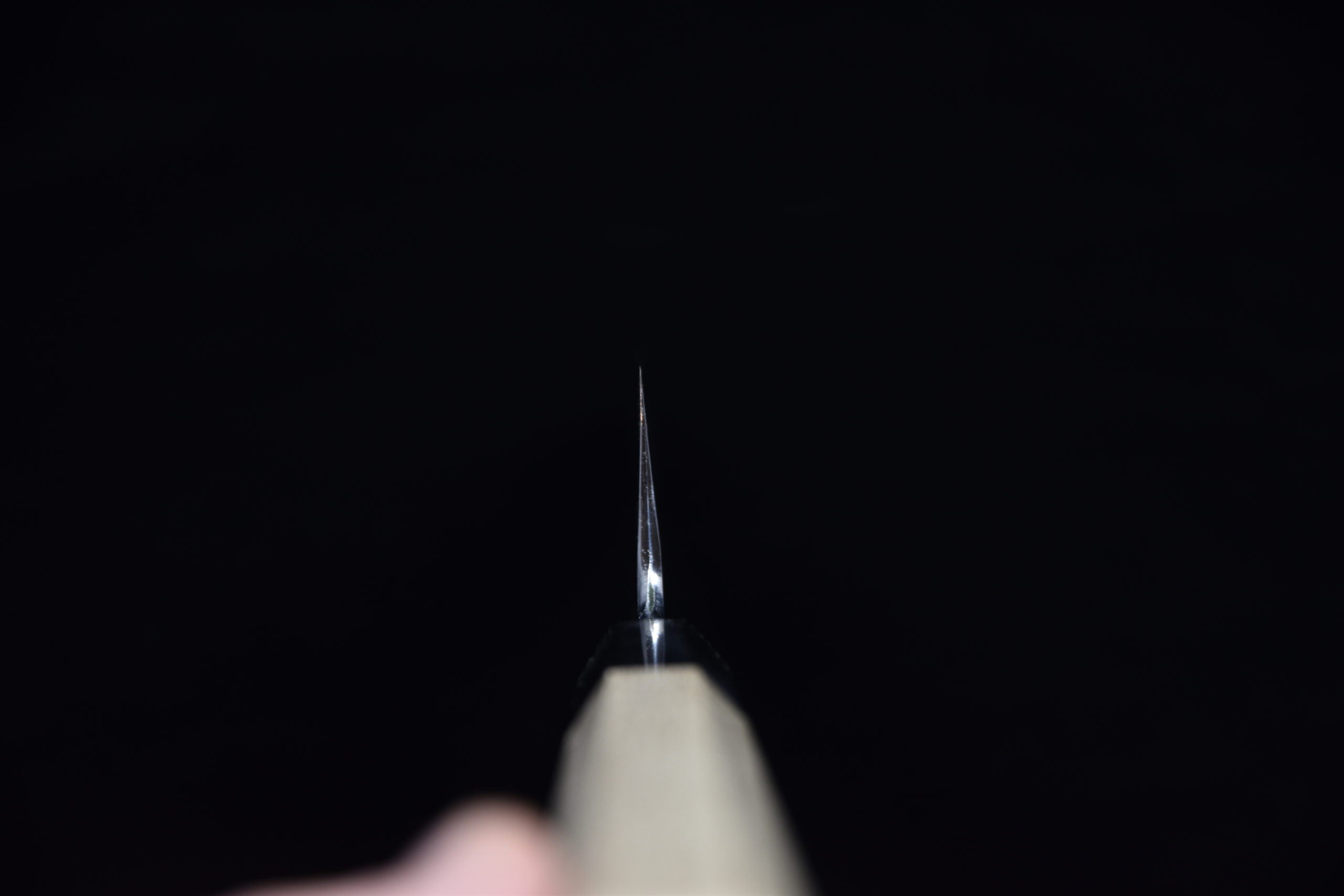 Hitohira Kikuchiyo Ren Shirogami #2 Gyuto 210mm Ho Wood