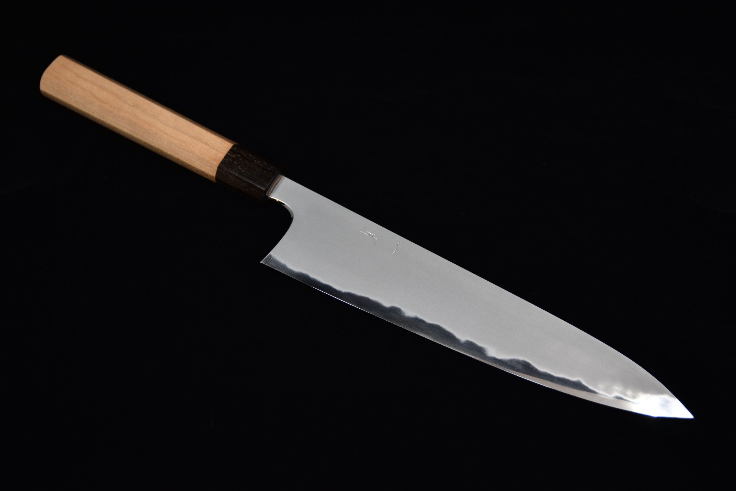 Hitohira Tanaka Yohei Aogami #1 Kasumi Gyuto 240mm Bois de Cerisier