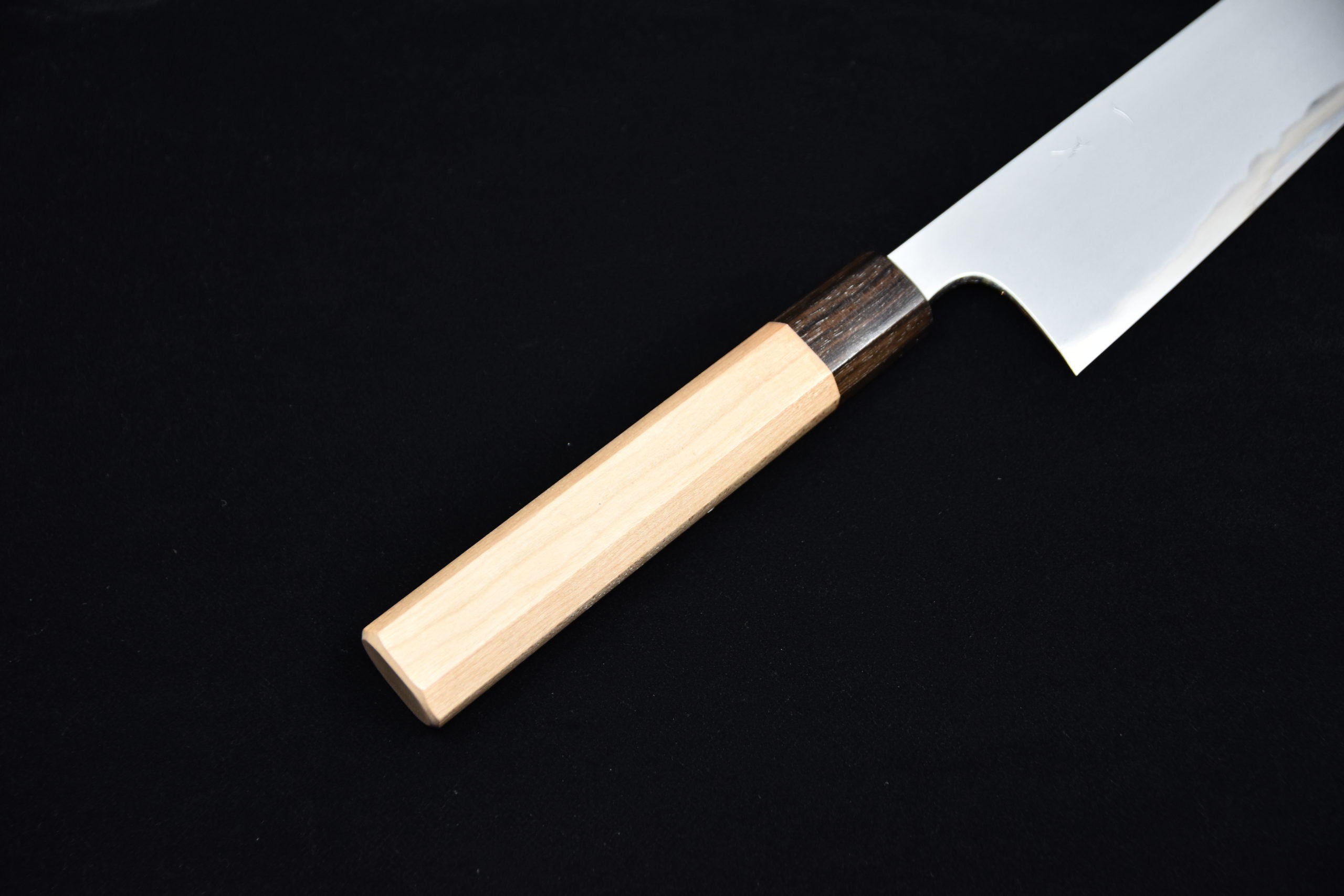 Hitohira Tanaka Yohei Aogami #1 Kasumi Gyuto 240mm Bois de Cerisier