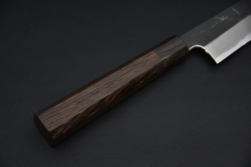 Hitohira Togashi Shirogami #2 Kurouchi Sujihiki 270mm Tagayasan