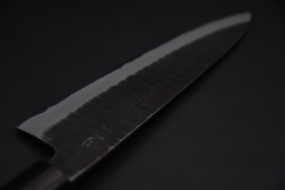 Hitohira Hinode Tsuchime Shirogami #2 Stainless Clad Gyuto 210mm Ho