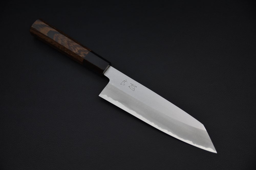 Hatsukokoro Shirahama Shirogami #2 Migaki Bunka 180mm Wenge