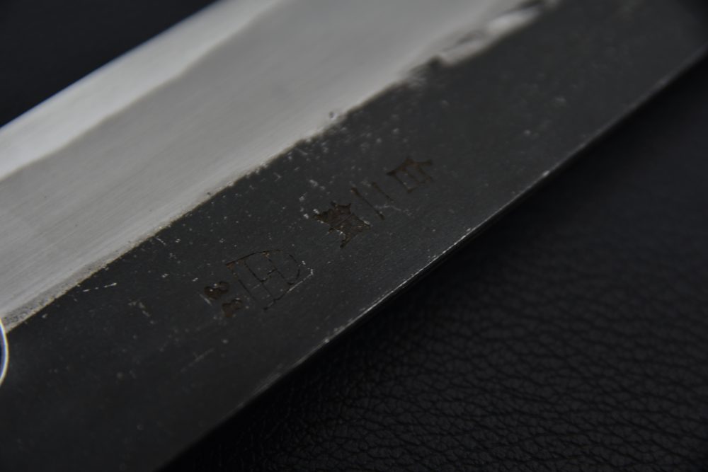 Hitohira Togashi Shirogami #2 Kurouchi Sujihiki 270mm Tagayasan