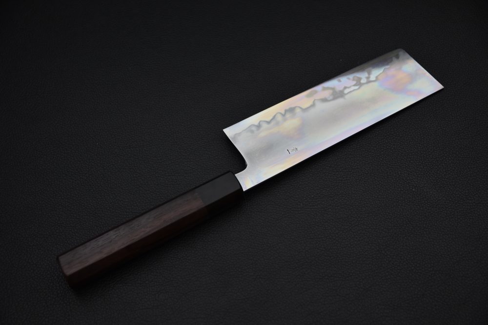 Takada no Hamono Aogami #1 Suiboku Nakiri 180mm Bois de Rose