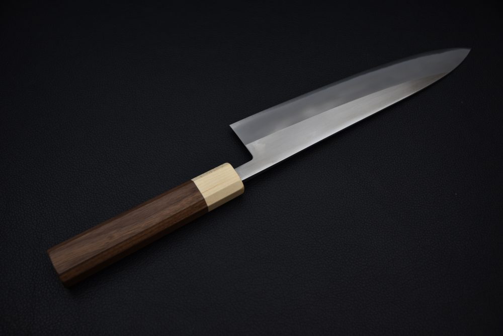 Hitohira TD Aogami #2 Migaki Gyuto 210mm Walnut
