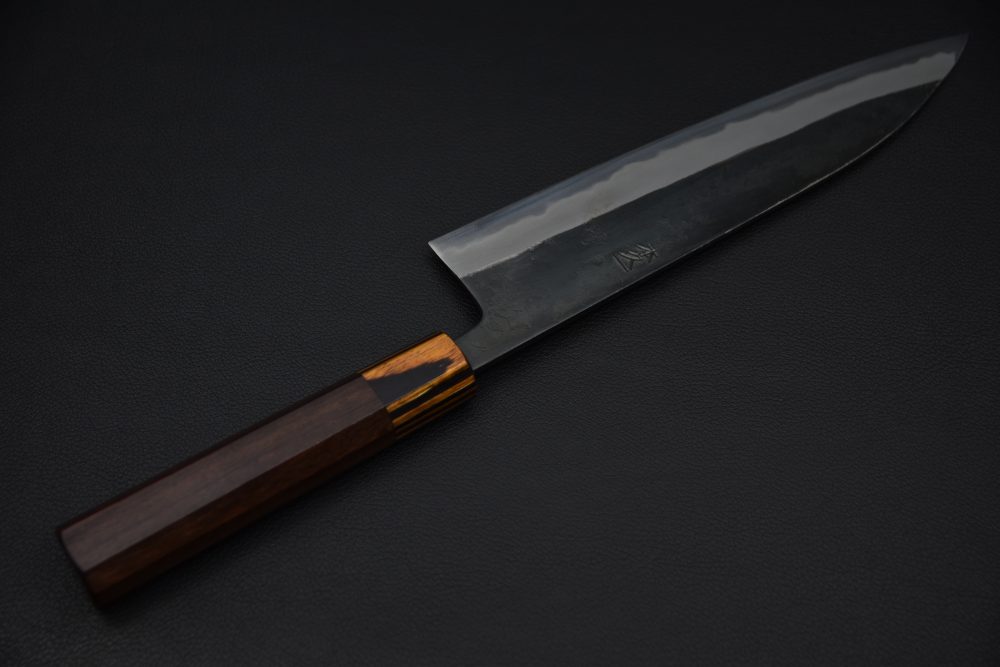 Motokyuuichi Aogami Super Kurouchi Gyuto 210mm Bois De Rose