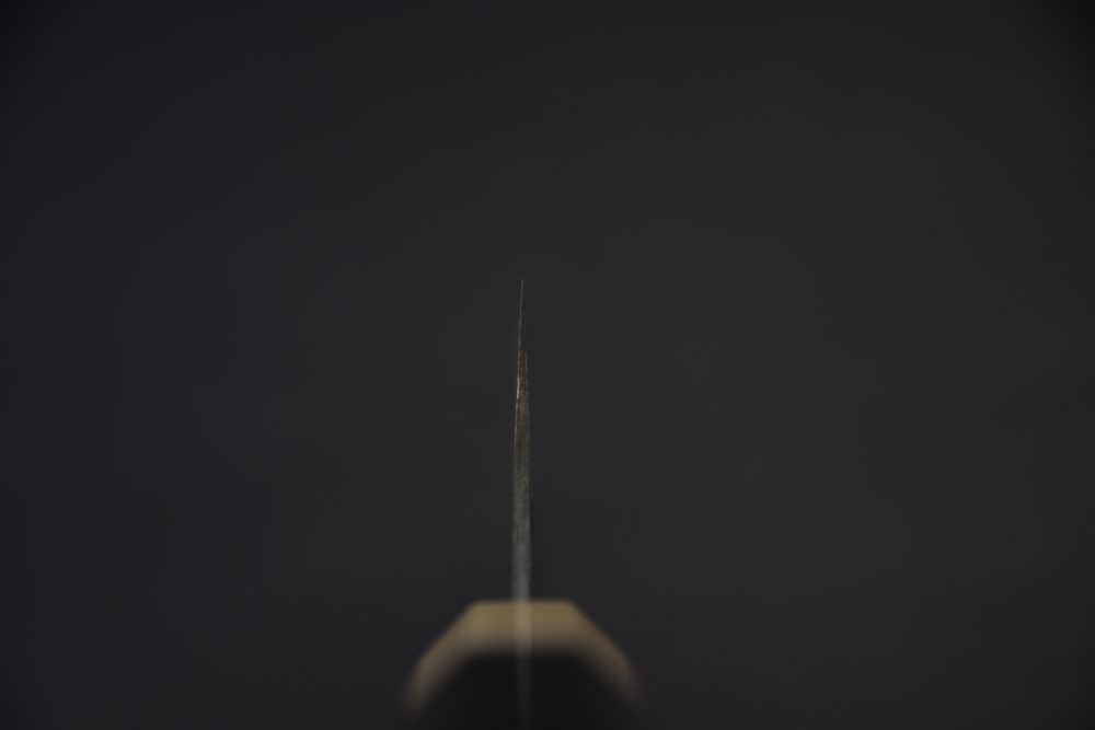 Yoshimi Kato Aogami Super Kurouchi Damascus Bunka 180mm Ébène