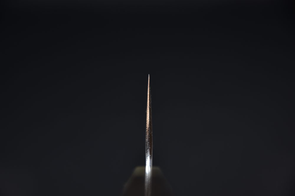 Hitohira Togashi Shirogami #1 Stainless Clad Kiritsuke Gyuto 240mm Ziricote