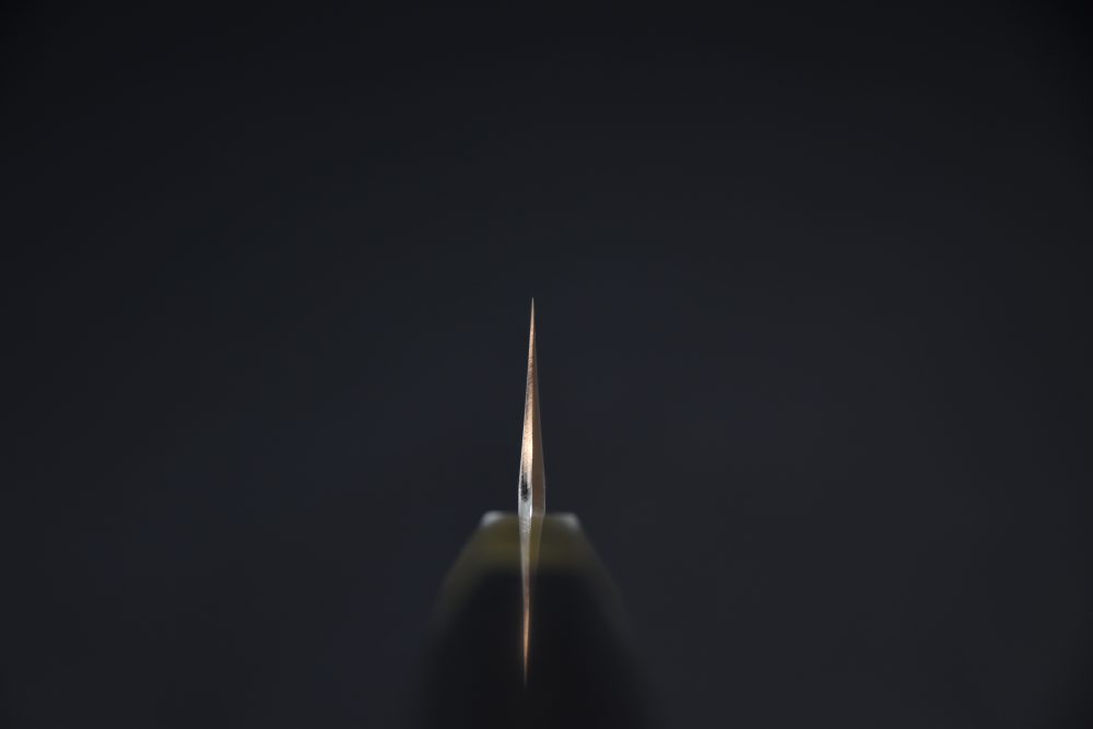 Hitohira Tanaka Kyuzo Aogami #1 Migaki Sujihiki 270mm Taihei Ébène