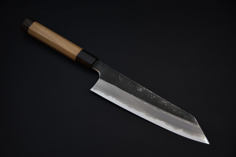 Hitohira Togashi Aogami #2 Kurouchi Kiritsuke Gyuto 210mm Cherry