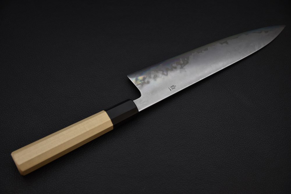 Takada no Hamono Shirogami #1 Suiboku Gyuto 240mm Ho