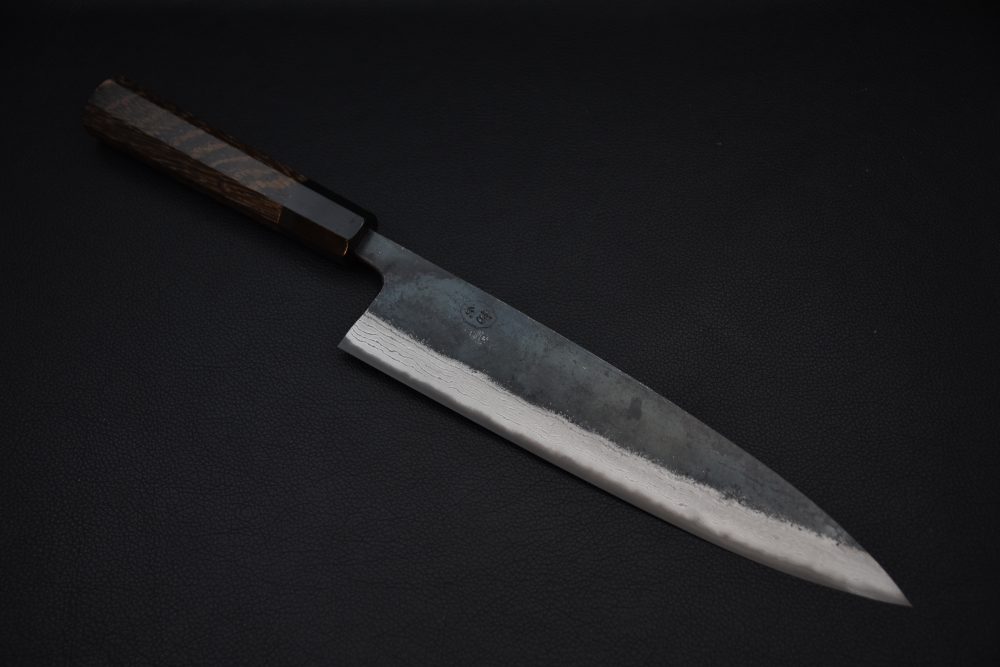 Hatsukokoro Kumokage Aogami #2 Damascus Kurouchi Gyuto 240mm Tagayasan