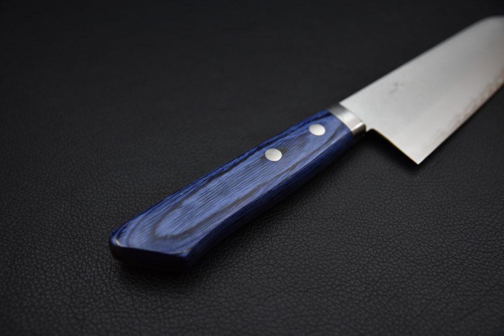 Hitohira NM Nashiji Santoku 170mm Pakka