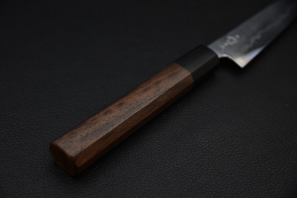 Takada no Hamono Aogami #1 Suiboku Petty 135mm Rosewood