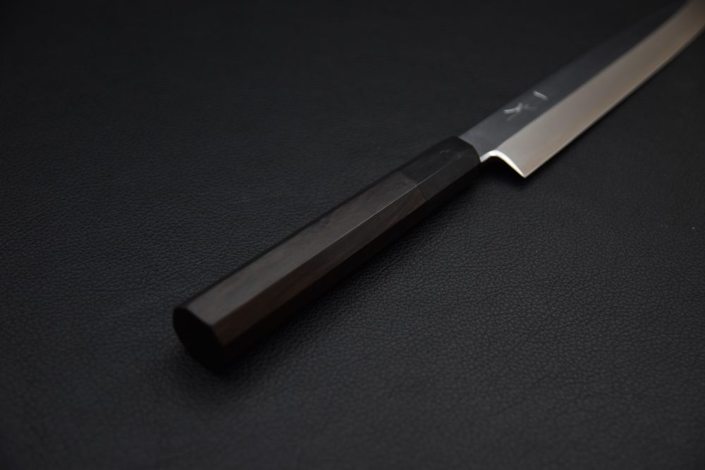 Hitohira Kikuchiyo Manzo Aogami #2 Yanagiba 210mm Ebony