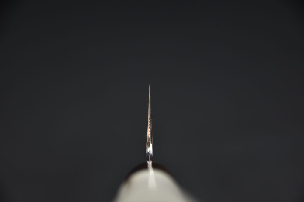 Nakagawa Uchi Hamono Ginsan Migaki Gyuto 170mm Stag Horn