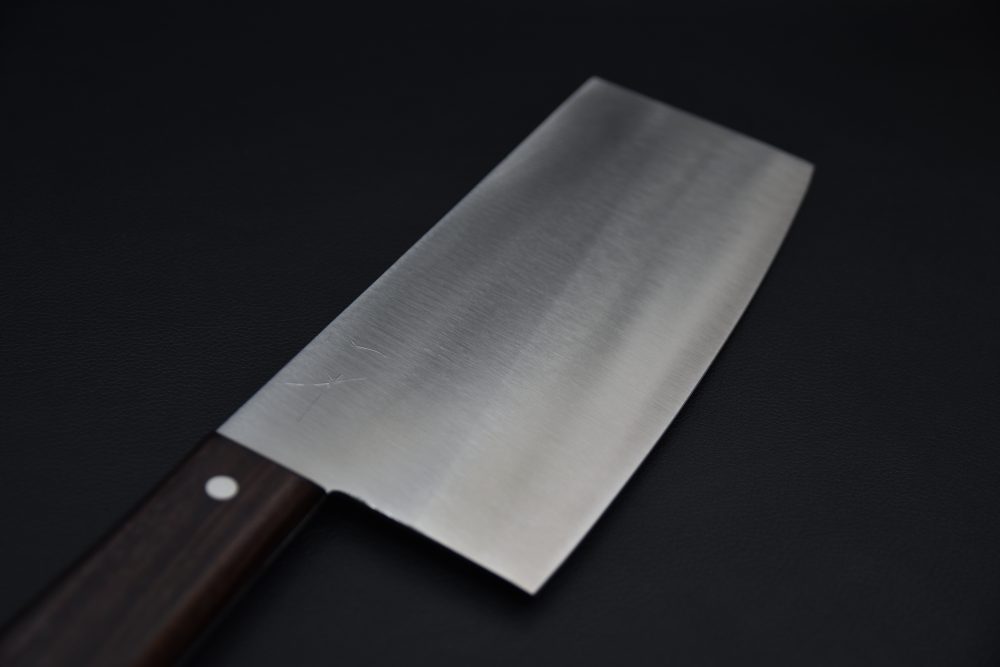 Hitohira Nihonko Carbon Chinese Cleaver 220mm Rosewood