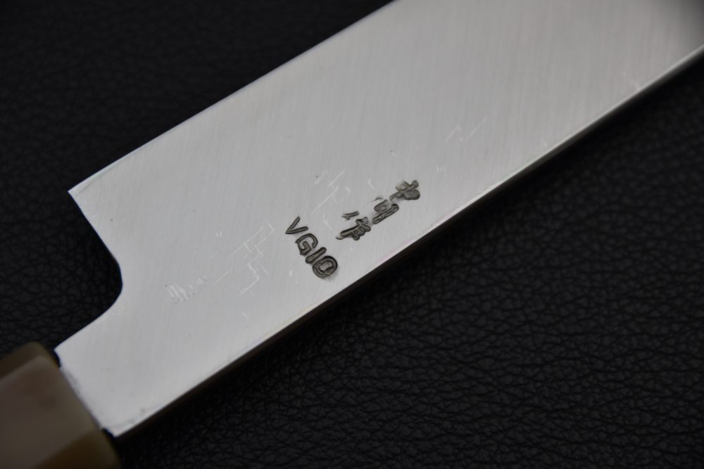 Nakagawa X Hatsukokoro Miroir VG10 Kiritsuke Yanagiba 300mm Ébène