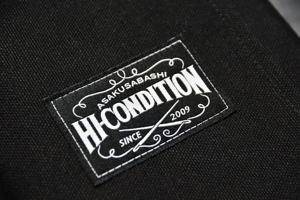 HI-CONDITION Hanpu Canvas 9 Pockets Knife Roll Noir