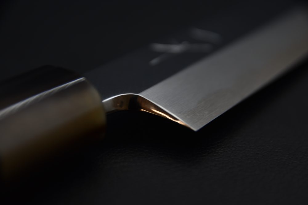 Hitohira Tanaka Mosuke Shirogami #2 Yanagiba 300mm Ebony