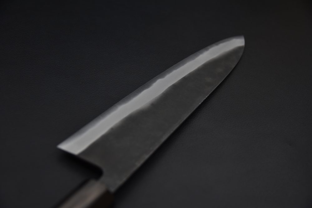 Shiro Kamo Aogami Super Kurouchi Gyuto 240mm Ébène