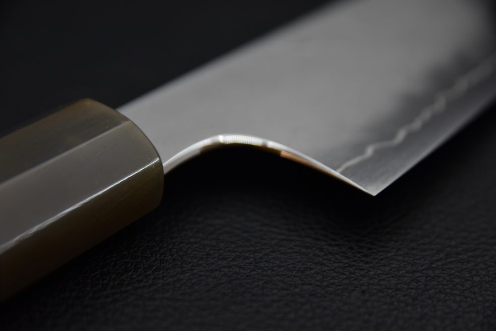 Hitohira Kikuchiyo Yohei Ginsan Kasumi Gyuto 270mm Ébène