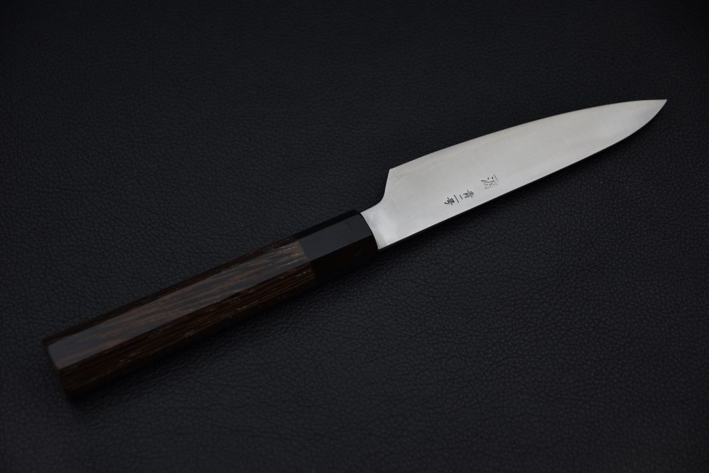 Tanaka Shigeki Aogami #2 Stainless Clad Petty 120mm Tagayasan