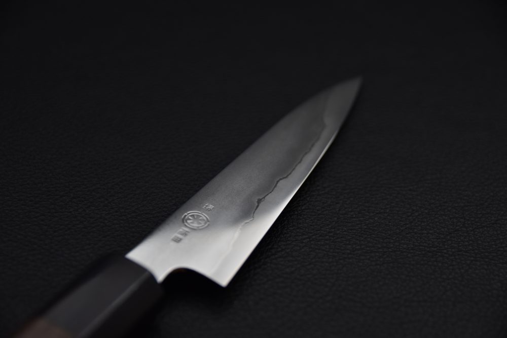 Takada no Hamono Silver #3 Suiboku Petty 135mm Rosewood (Extra Thin)