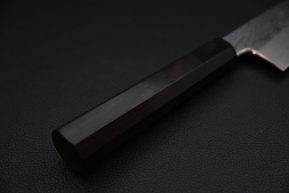 Nakagawa Satoshi Aogami #1 Damascus Gyuto 210mm Ébène