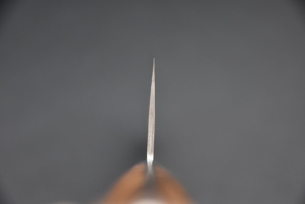 Quebec X Japan Ginsan Nashiji Nakiri 165mm Maple Burl