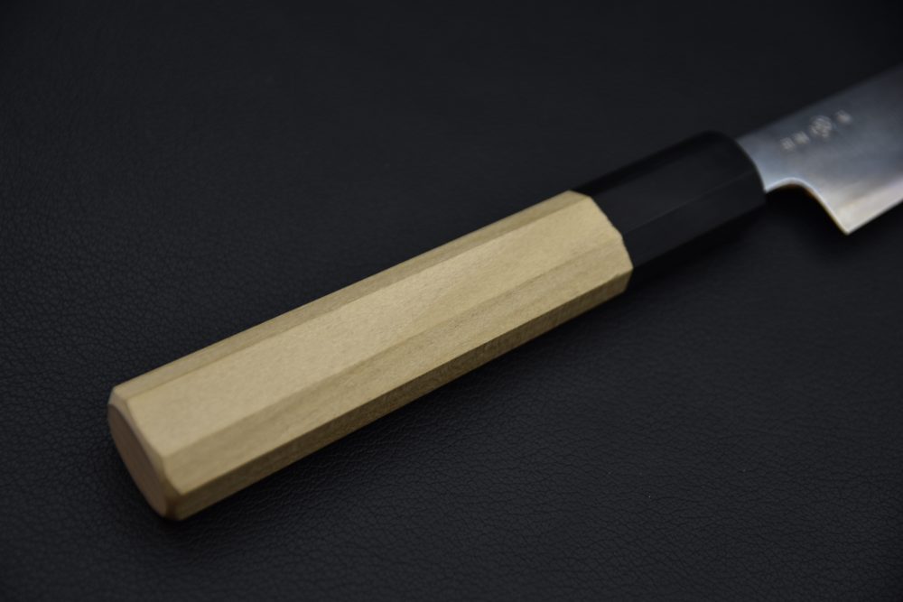 Takada no Hamono Shirogami #2 Suiboku Petty 135mm Ho Wood