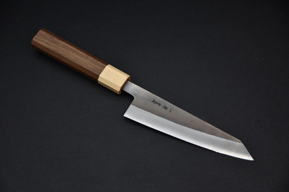 Hitohira TD Aogami #2 Kurouchi Honesuki Kaku 150mm Noyer