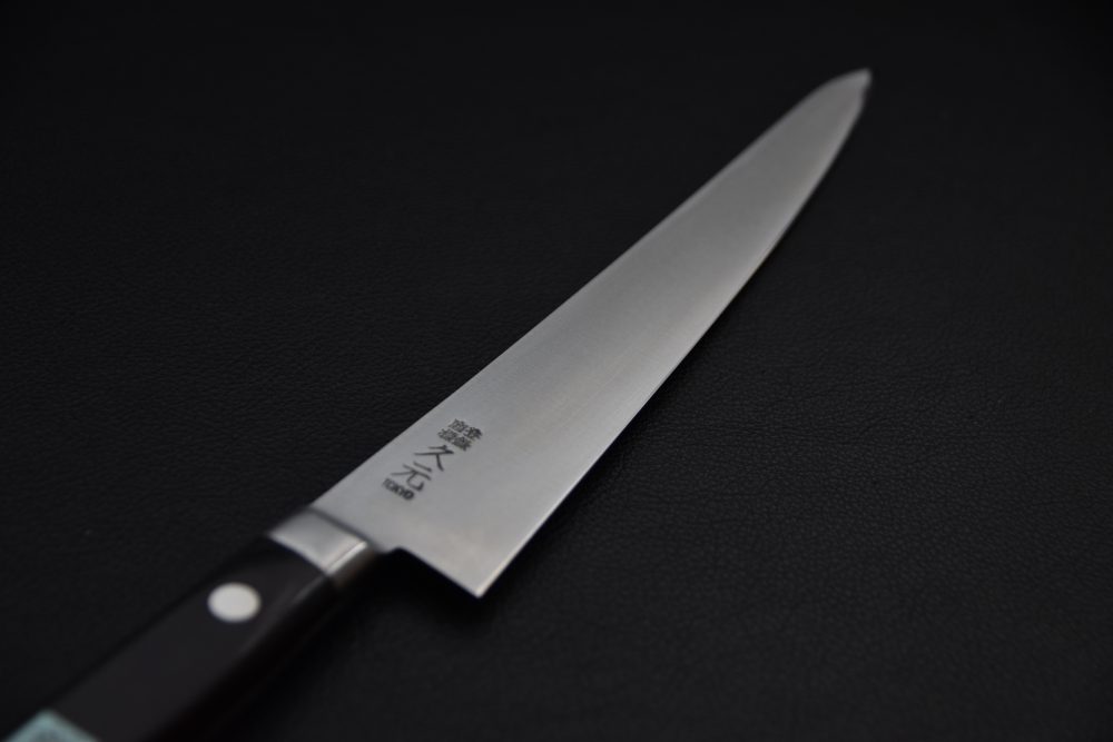 Morihei Hisamoto Hagane Sujihiki 240mm Pakka