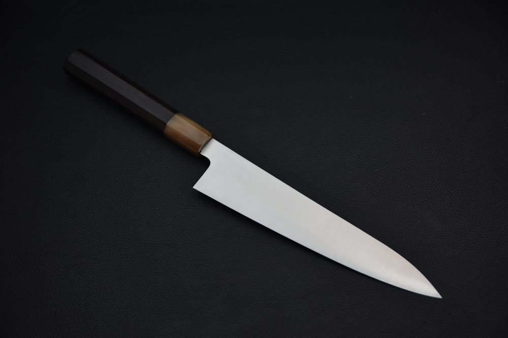 Hitohira AH Shirogami #2 Gyuto 210mm Ébène
